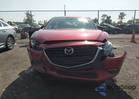 2017 Mazda 3 Touring z USA, uszkodzony, nr VIN 3MZBN1L76HM119055